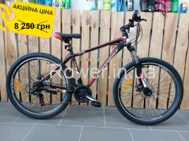 Гірські велосипеди Crossbike Racer Black Red 27.5 19
