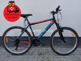 Гірські велосипеди Discovery Amulet 27.5 Black Red Blue рама 17