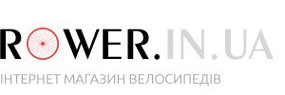 Логотип інтернет-магазину нових та бу велосипедів Rower.in.ua