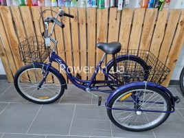 Ardis Meridian 24 трехколесный фиолетовый - Велосипеды бу и новые, фото 7