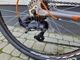 Discovery BASTION 29 AM DD frame-21 silver orange mat 2024 - Купить велосипед найнер на 29